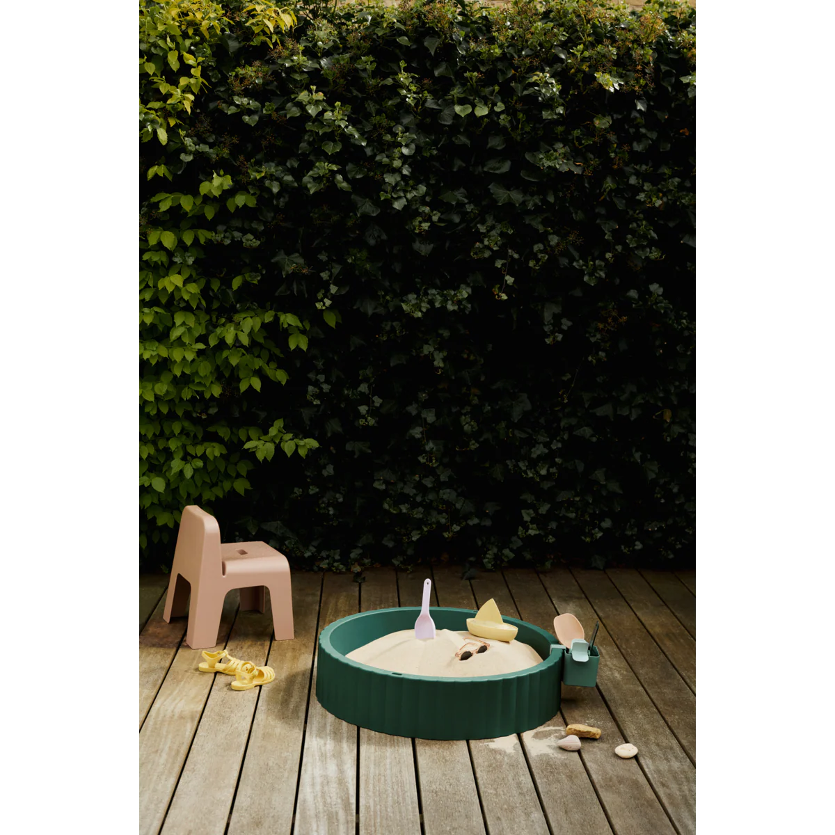 Saul Sandpit - Garden green / Sandy - Image 4
