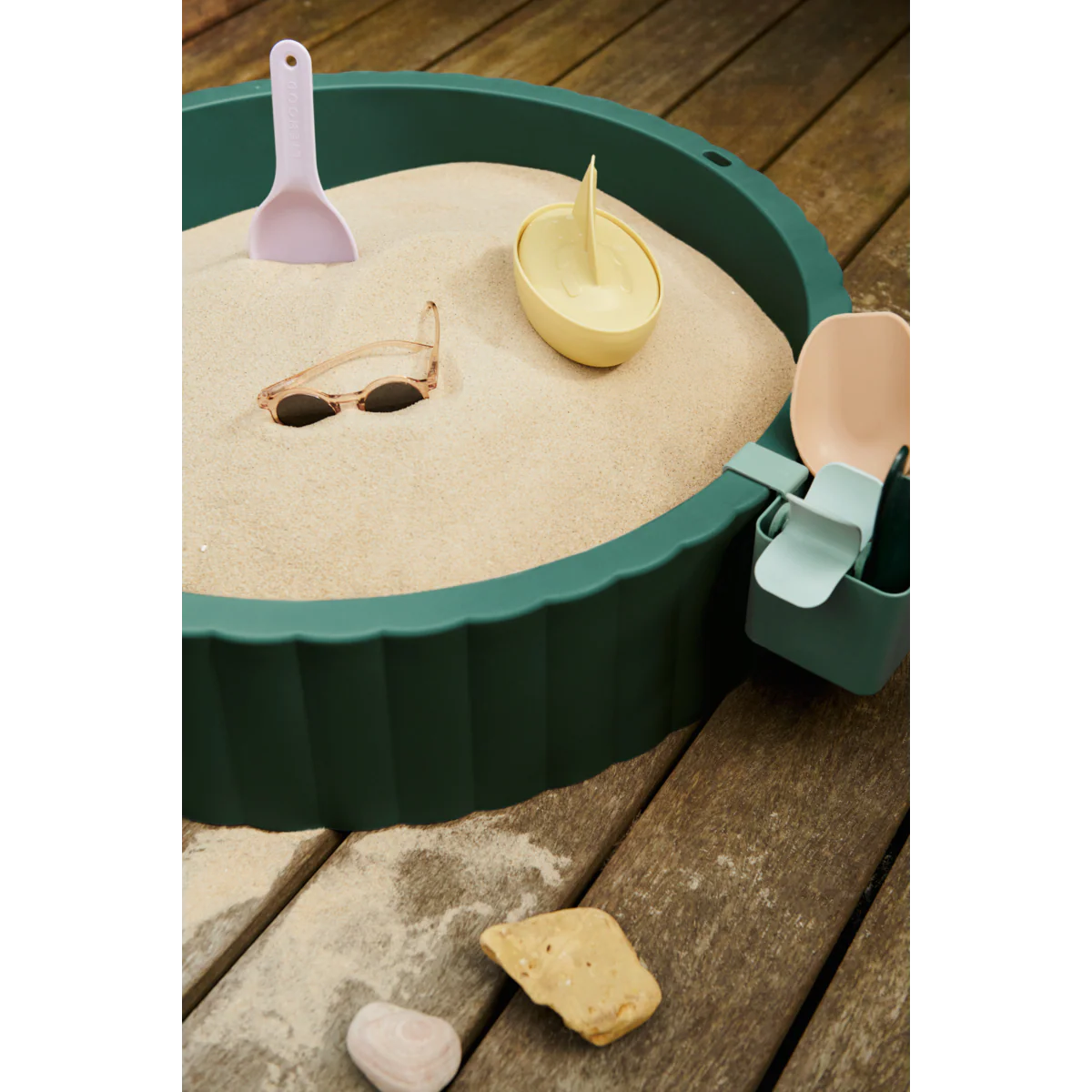 Saul Sandpit - Garden green / Sandy - Image 5
