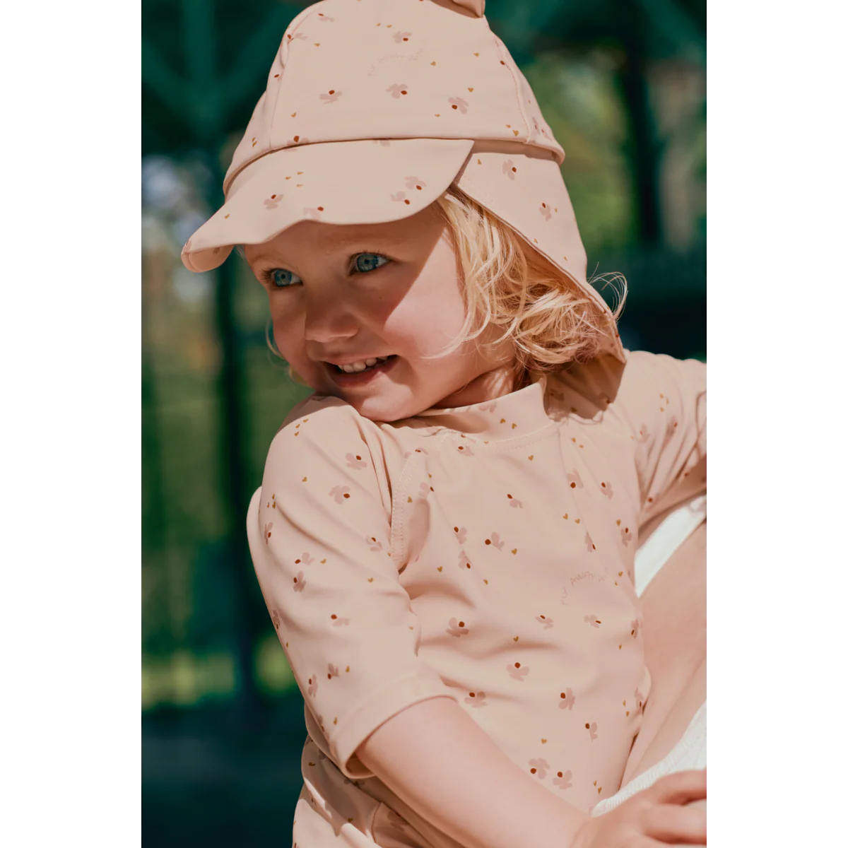Senia swim hat - Mini Butterfly / Apple blossom - Image 4