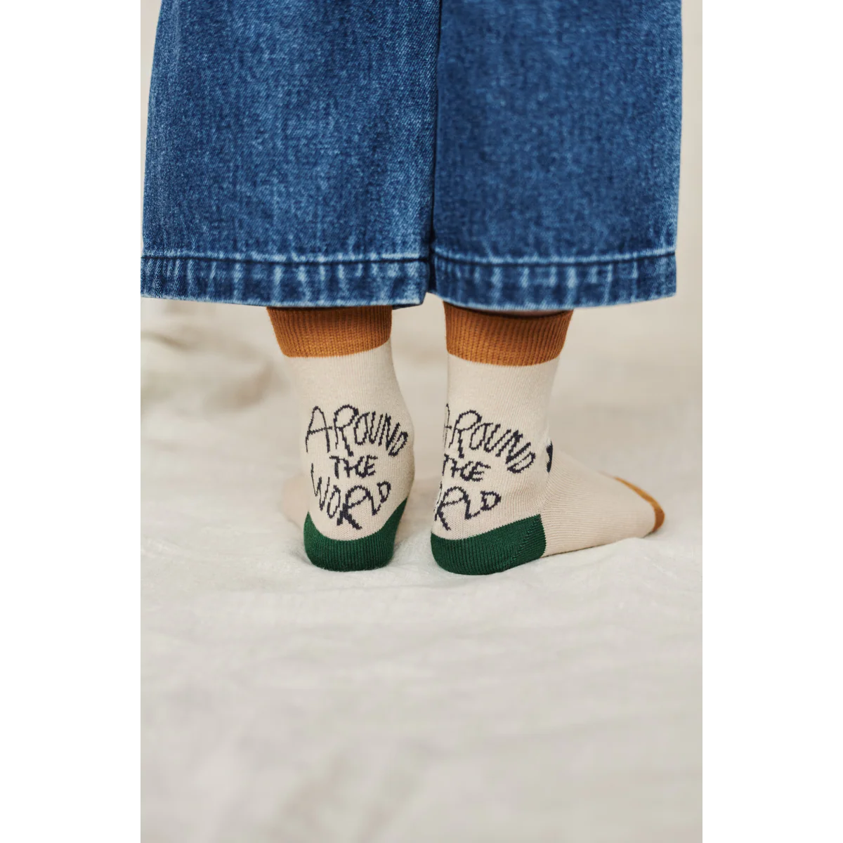 Silas Socks 3-Pack - Around the world / Sandy - Image 3