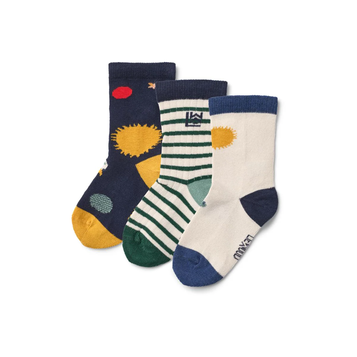 Silas Socks 3-Pack - Universe / Classic navy