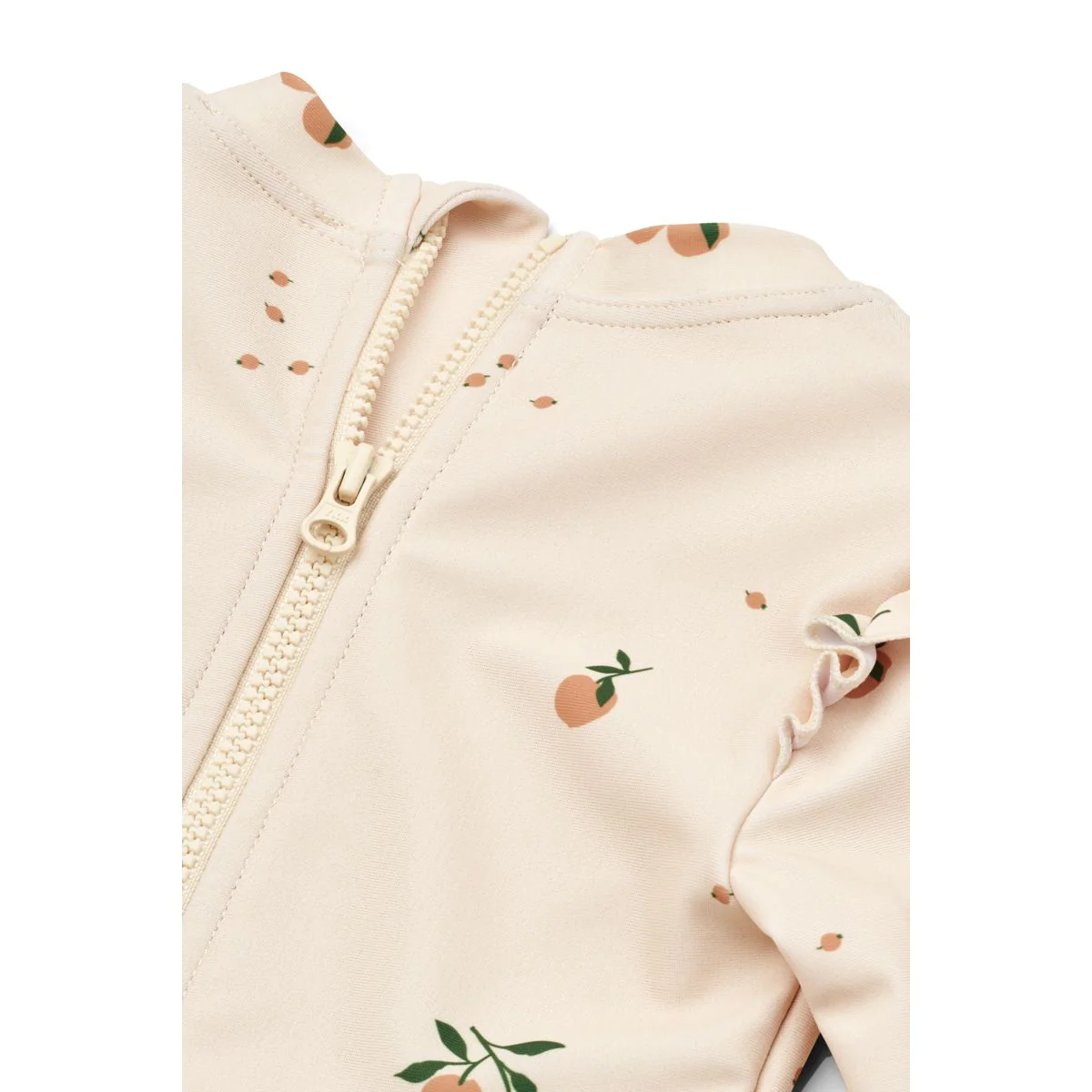 Sille baby printed swimsuit - Peach / Sea shell - Image 3