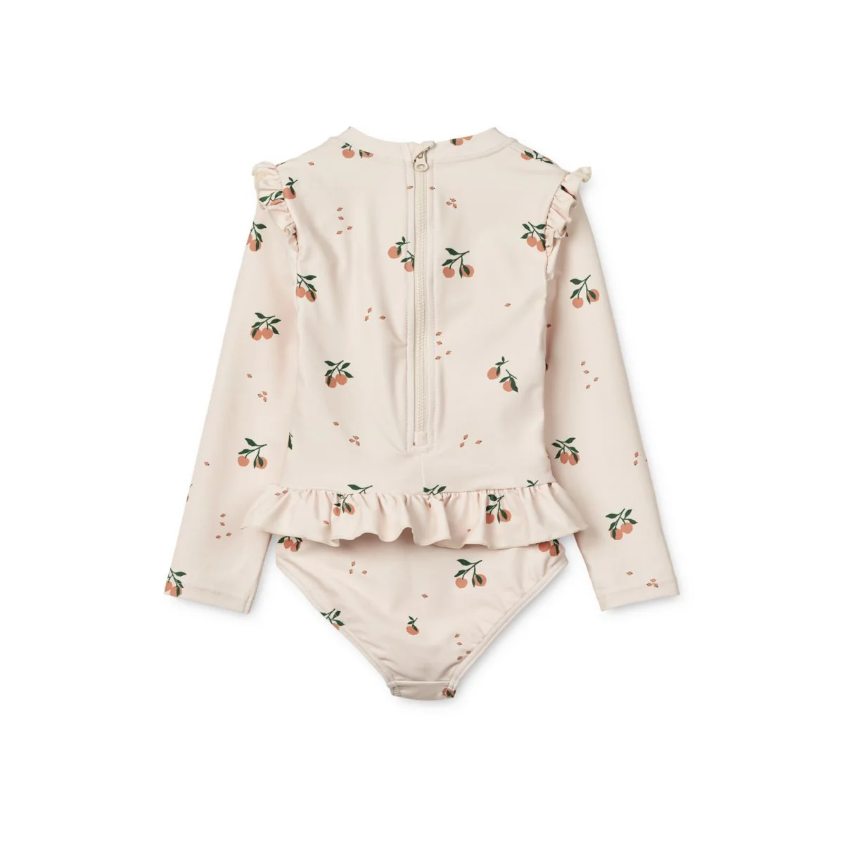 Sille Printed Swimsuit - Peach / Sea shell - Image 2