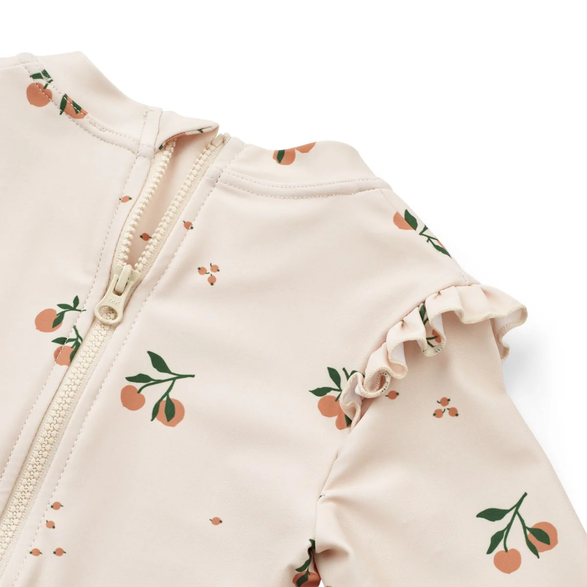 Sille Printed Swimsuit - Peach / Sea shell - Image 3