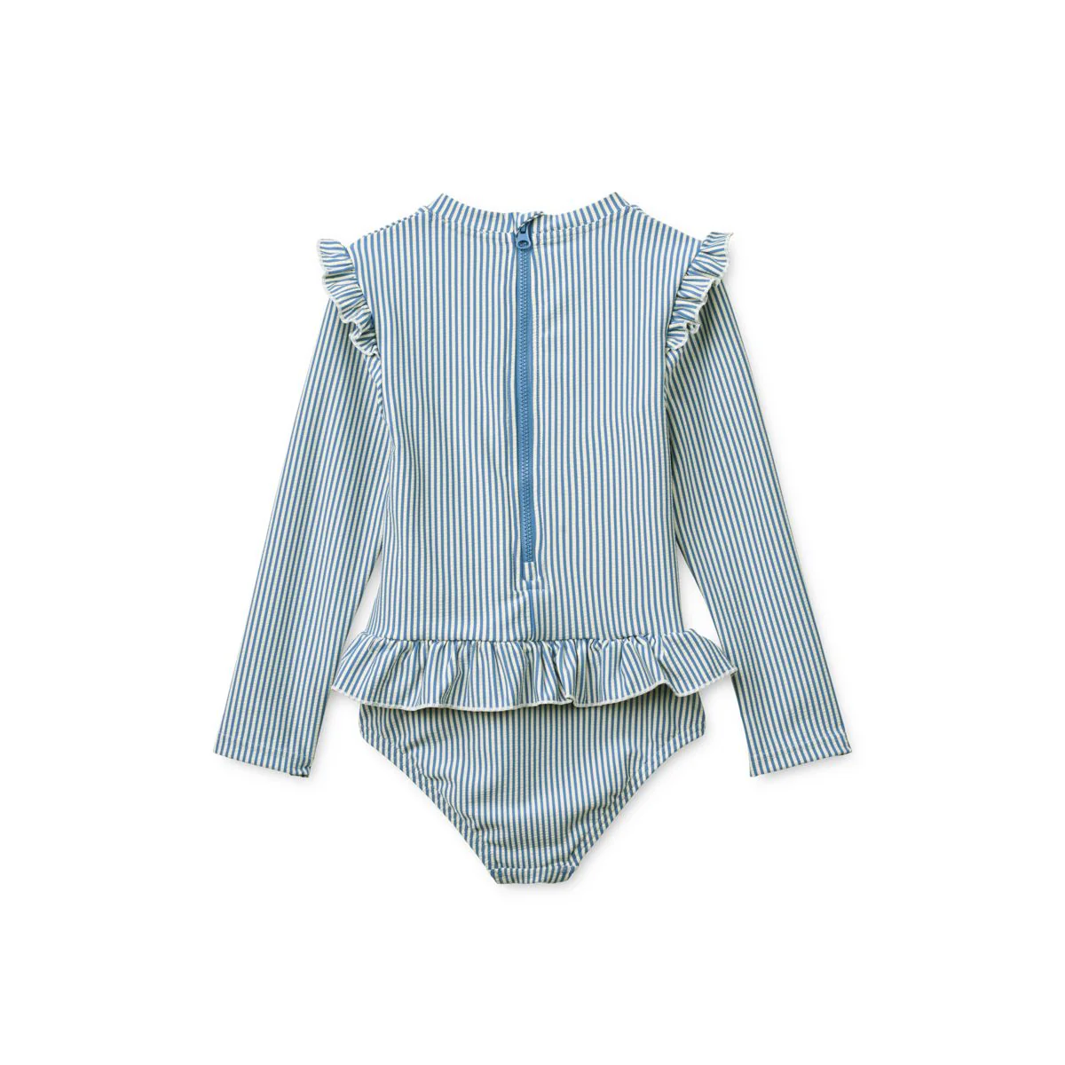 Sille Seersucker Swimsuit - Riverside / Creme de la creme - Image 2