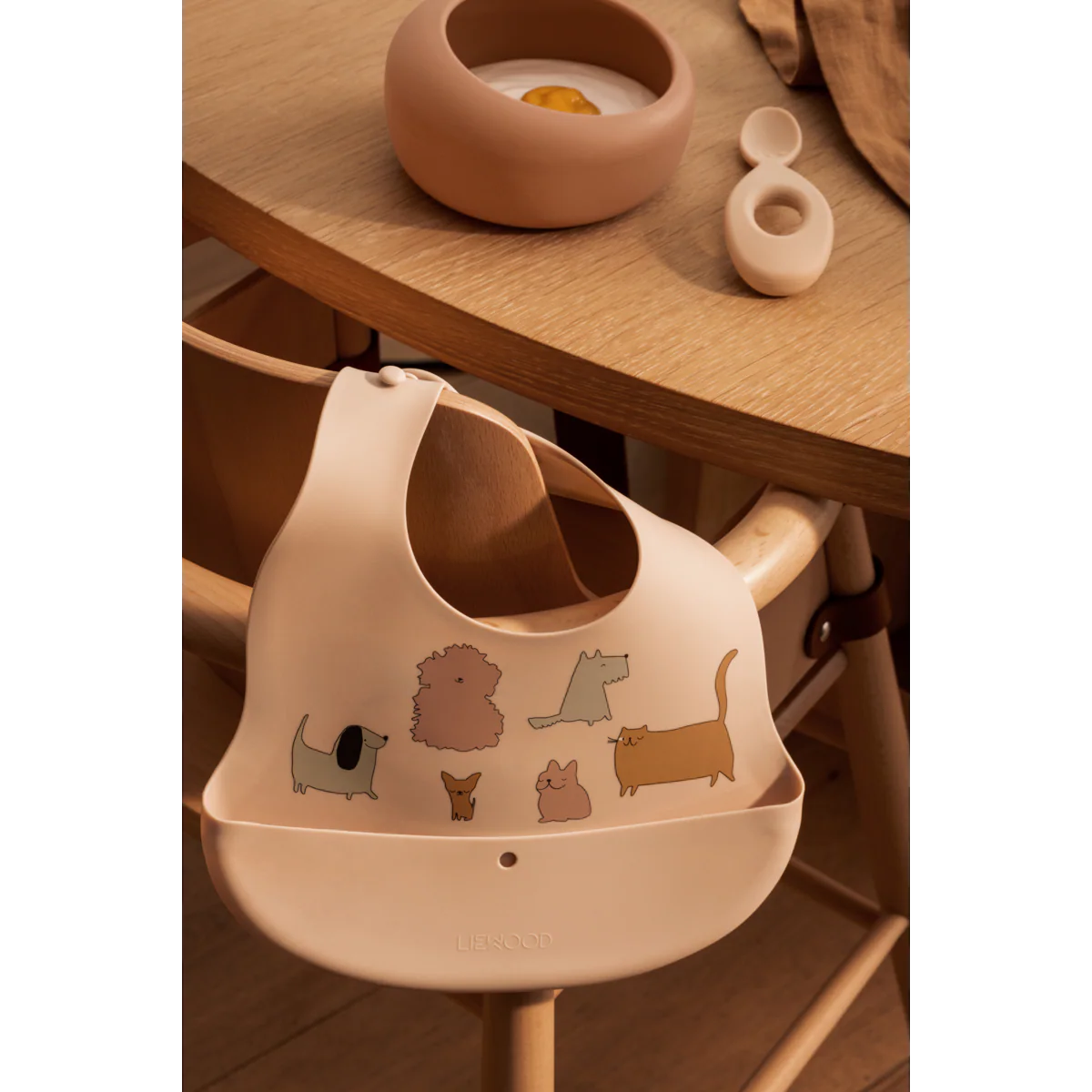 SPARIA Bowl with spoon - Tuscany rose / Apple blossom - Image 3