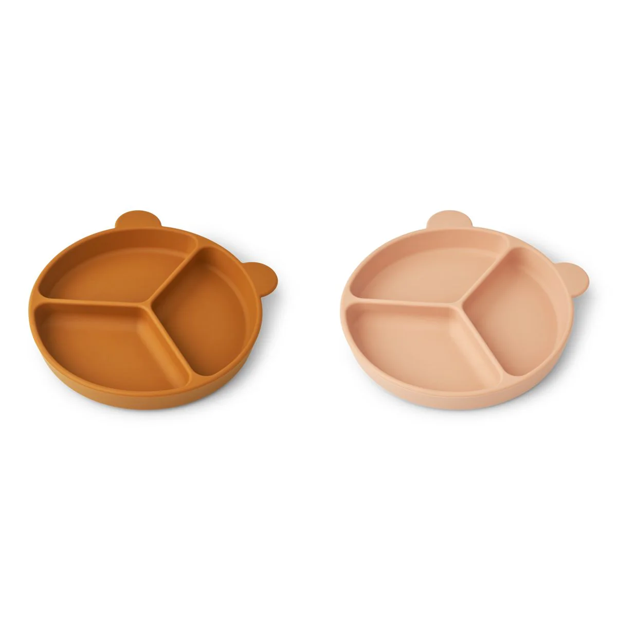 Stacy Divider Suction Plate 2-Pack - Mustard / tuscany rose mix - Image 3
