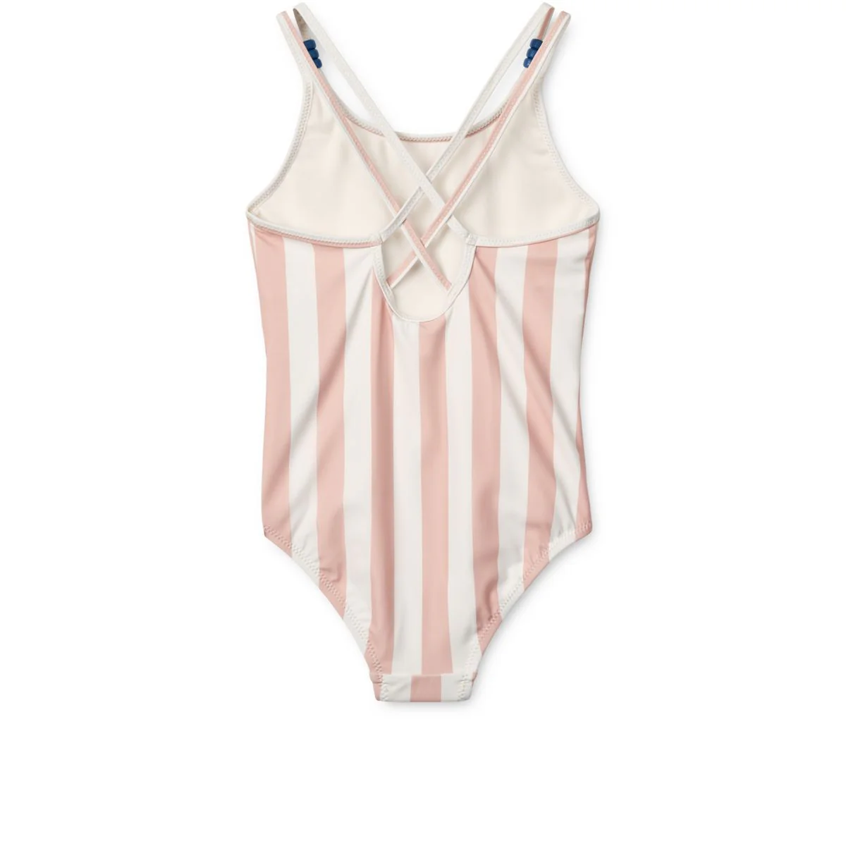 Suna Striped Swimsuit - Y/D stripe Sorbet rose / Creme de la creme - Image 2