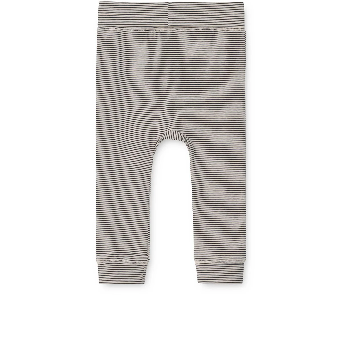 Syon Grow Baby Leggings - Y/D Sandy / Classic navy stripe - Image 2