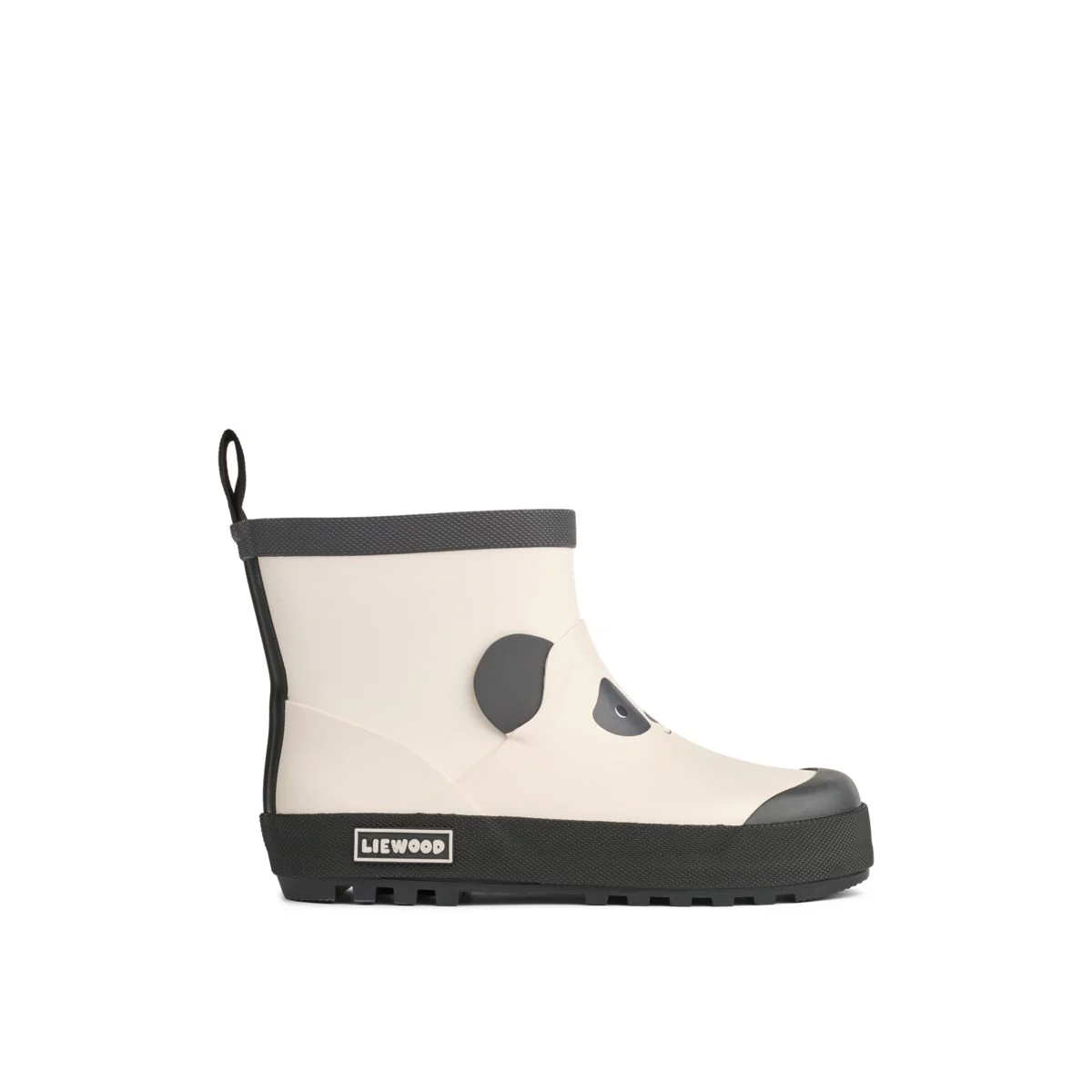 Tekla Short Panda Rain boots - Sandy / Dark grey - Image 3
