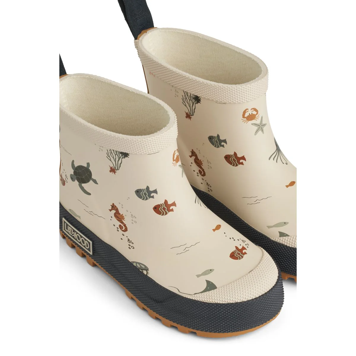 Tekla short rain boots - Sea creature / Sandy - Image 4