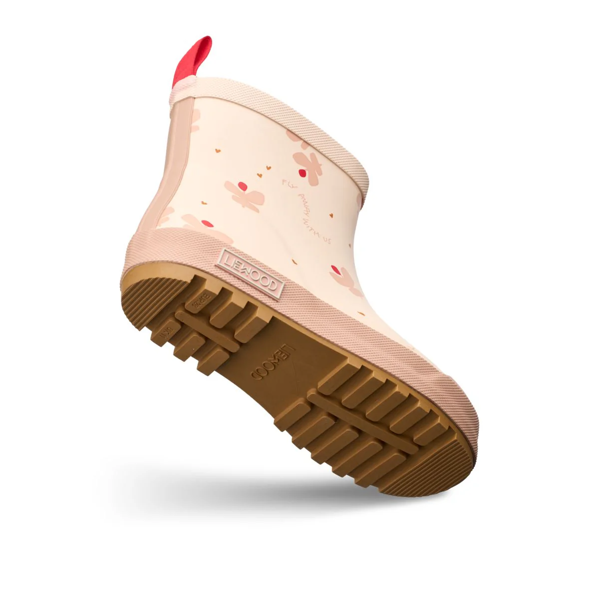 Tekla short rain boots - Mini Butterfly / Apple blossom - Image 2
