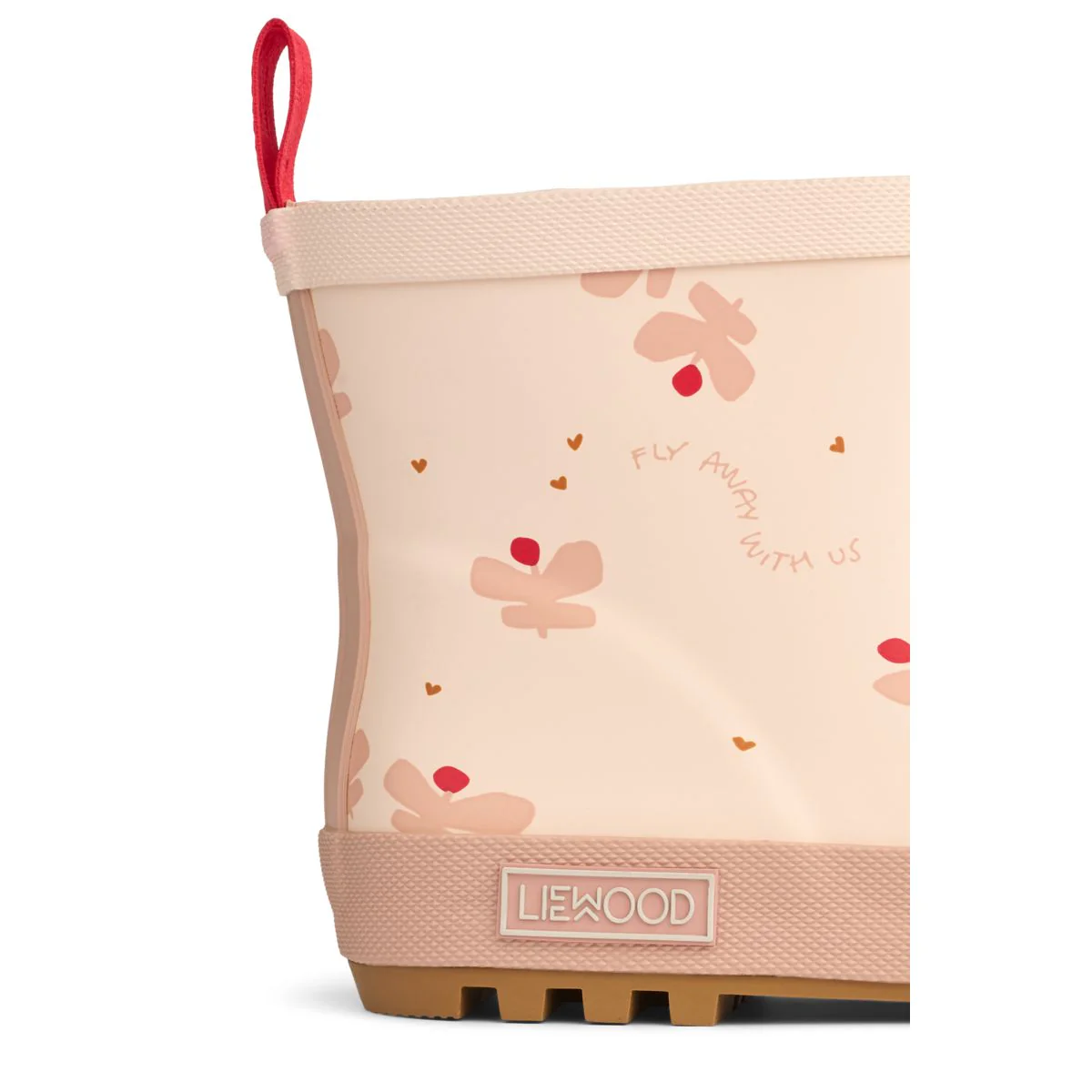 Tekla short rain boots - Mini Butterfly / Apple blossom - Image 5