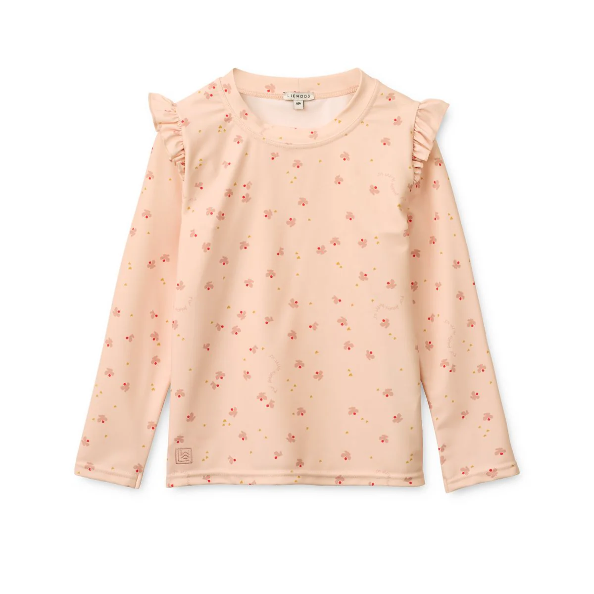 Tenley printed swim tee - Mini Butterfly / Apple blossom