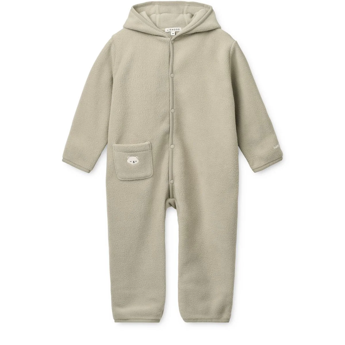 Theodore Baby Fleece Jumpsuit - Mist