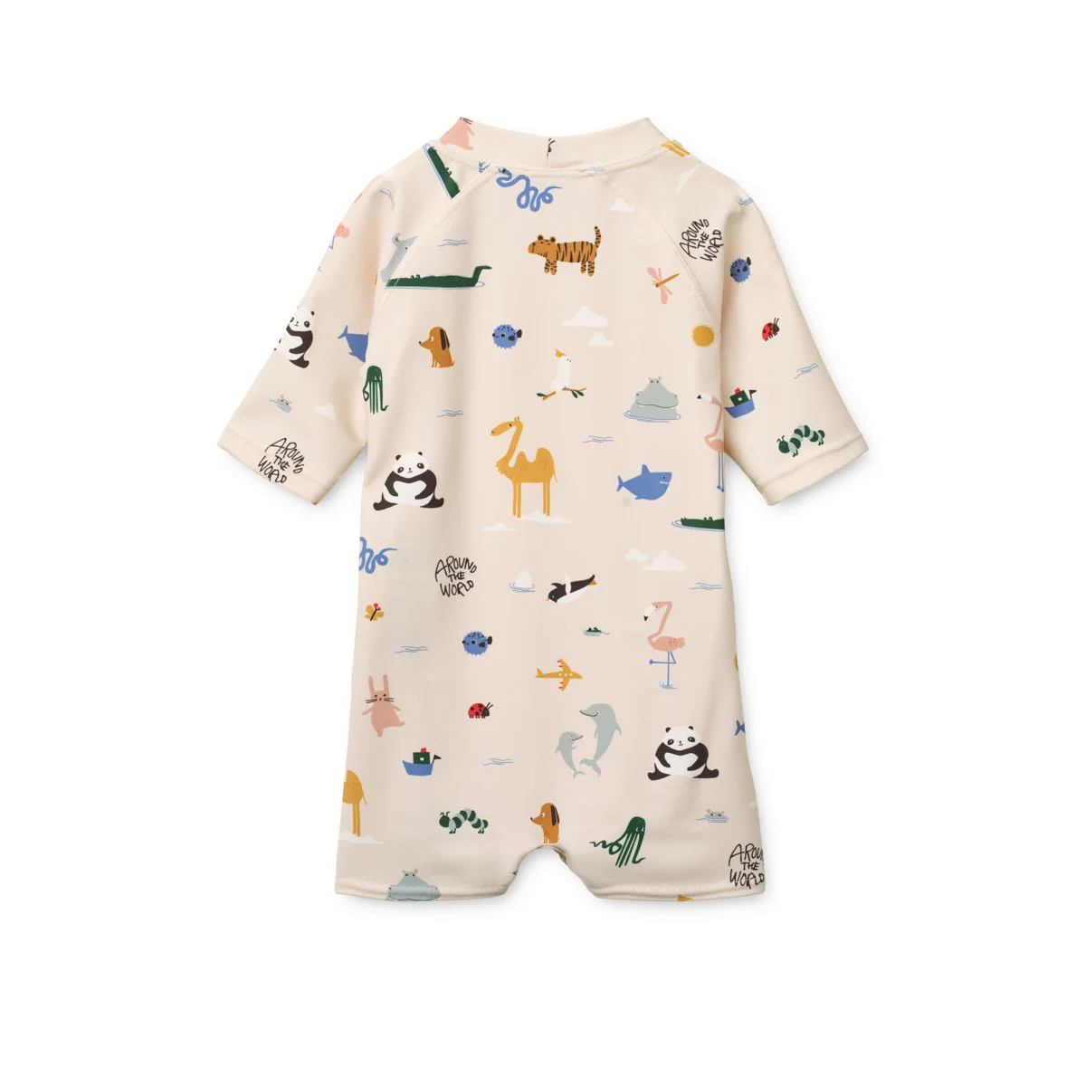 Thor Baby Swim Jumpsuit - Around the world / Sandy - Image 2