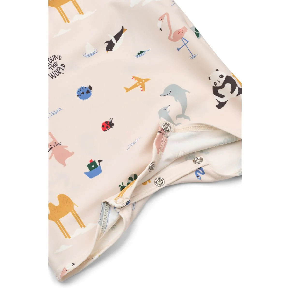 Thor Baby Swim Jumpsuit - Around the world / Sandy - Image 3