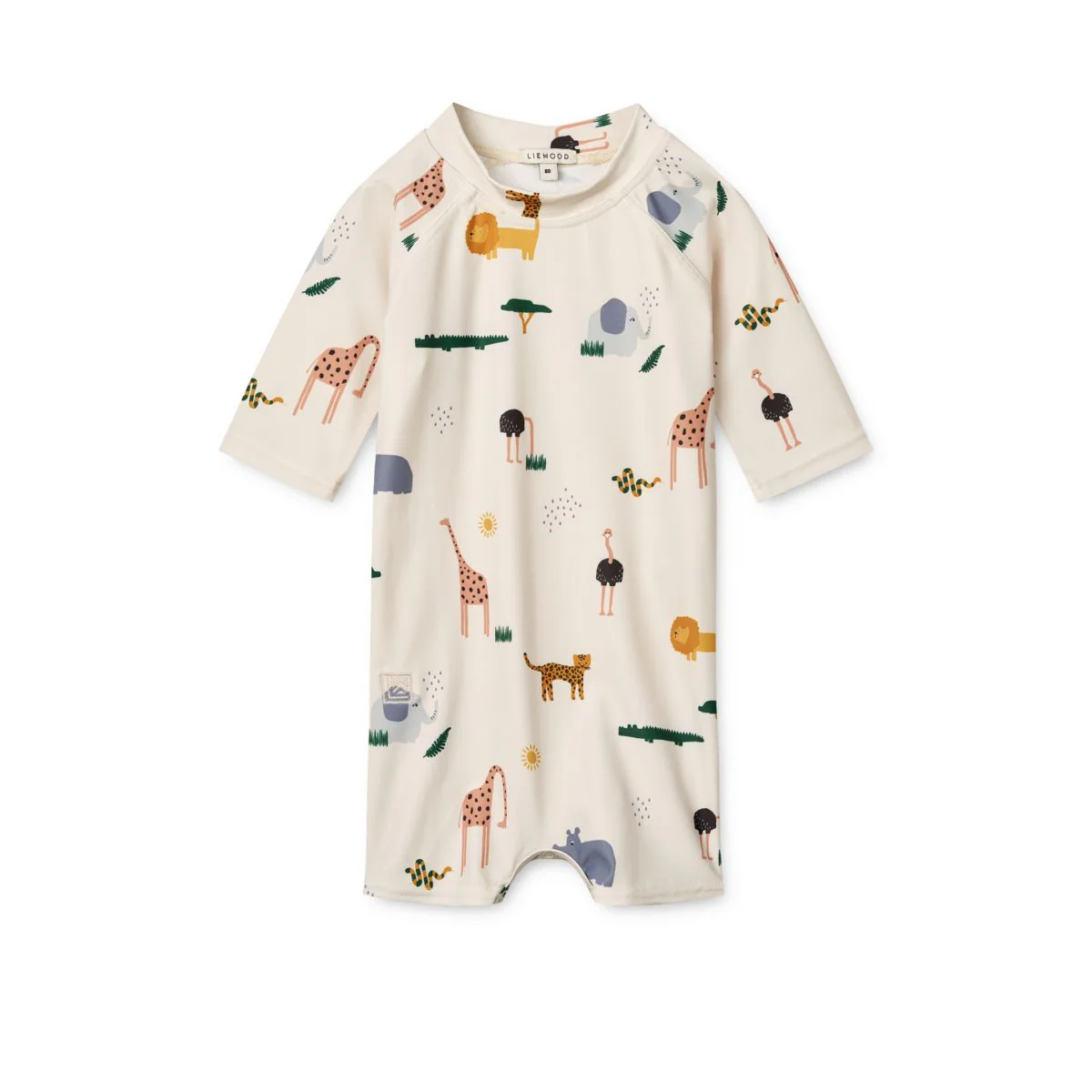 Thor Baby Swim Jumpsuit - Safari sandy mix