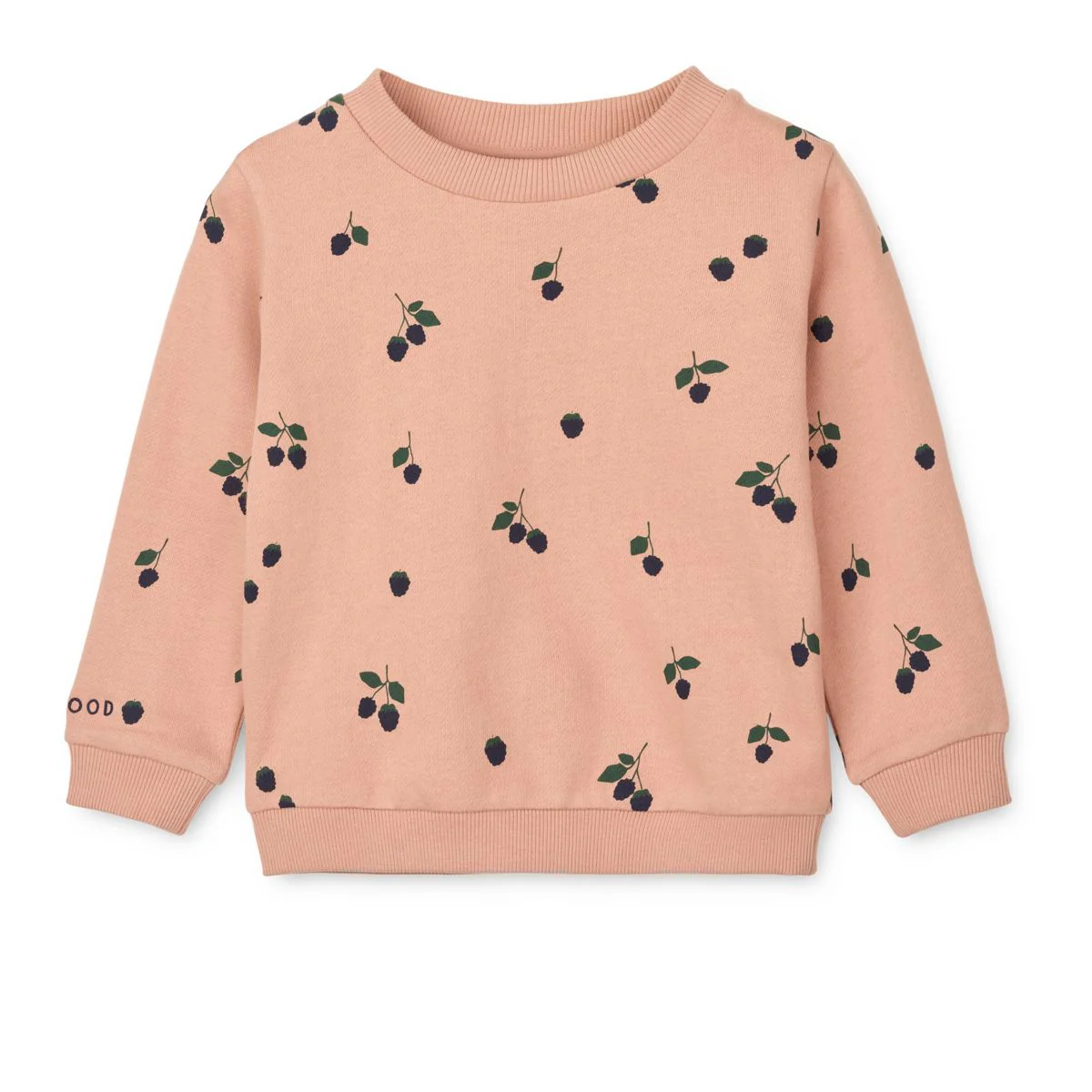 Thora Printed Sweatshirt - Berry / Pale Tuscany