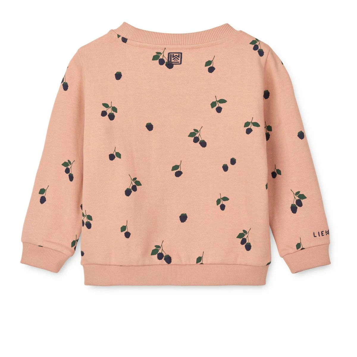 Thora Printed Sweatshirt - Berry / Pale Tuscany - Image 2
