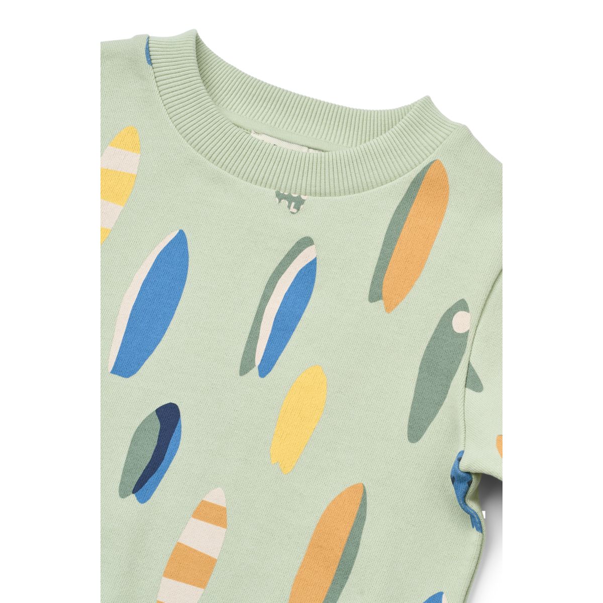 Thora Printed Sweatshirt - Boards / Light peppermint - Image 3