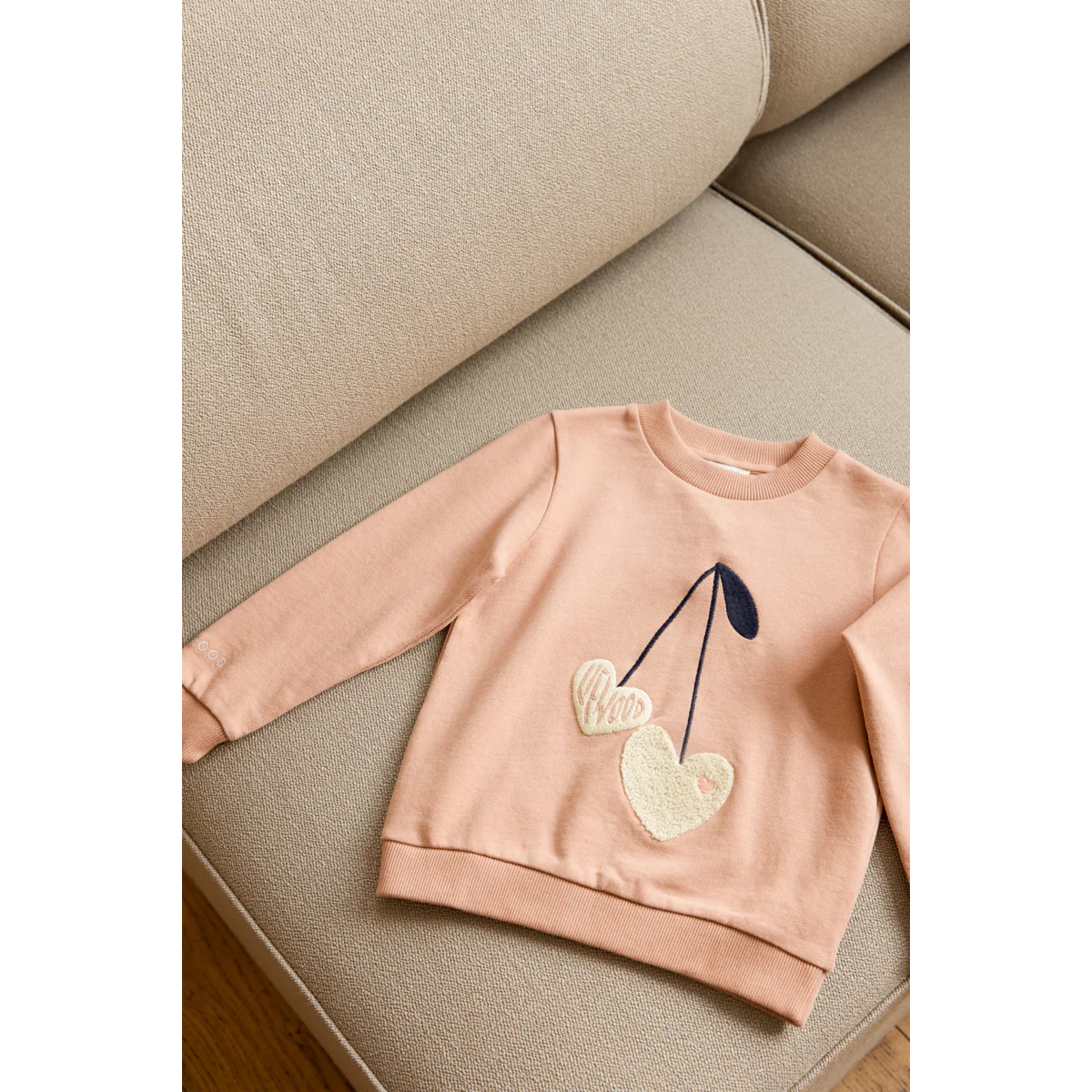 Thora Sweatshirt - Sweethearts / Pale tuscany - Image 4