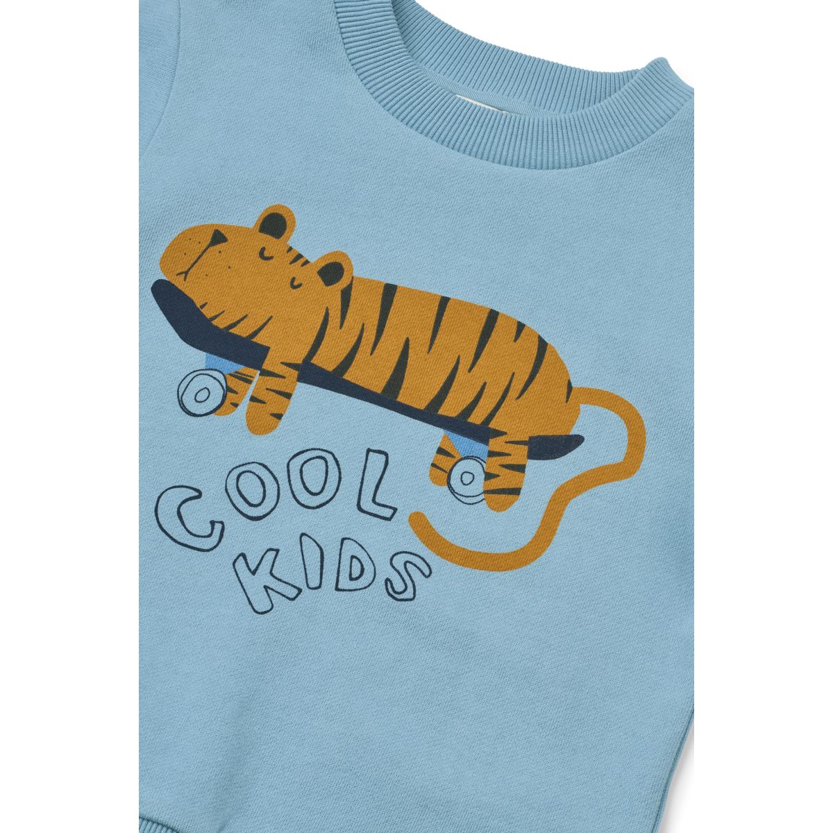 Thora Sweatshirt - Tiger / Beach blue - Image 3