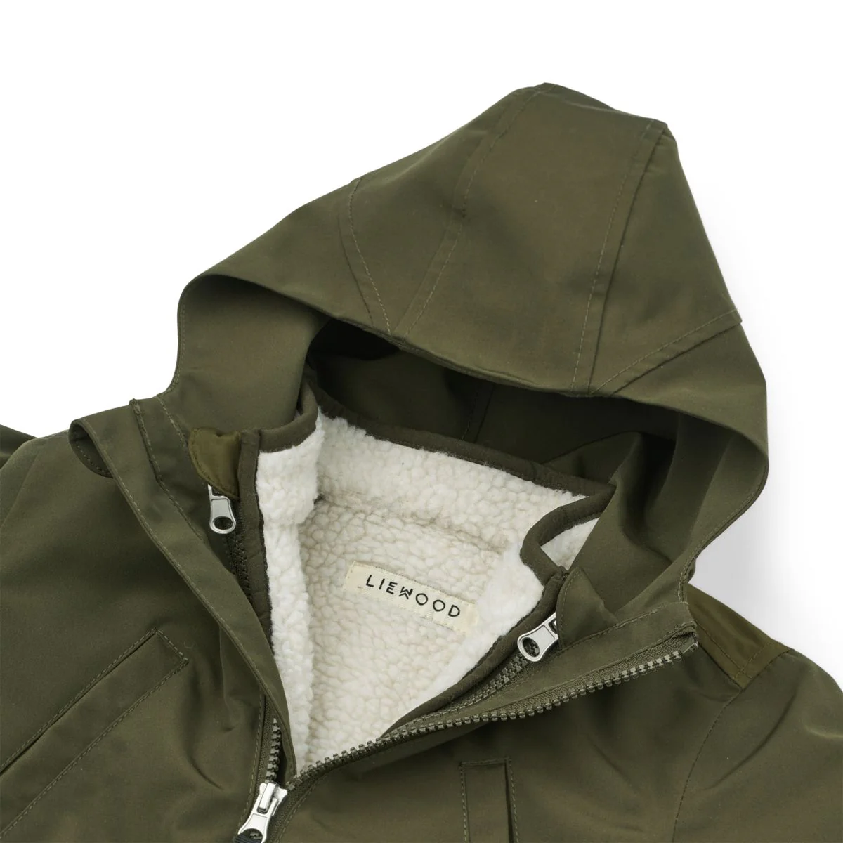 Timber 2-in-1 Jacket - Army brown mix - Image 5