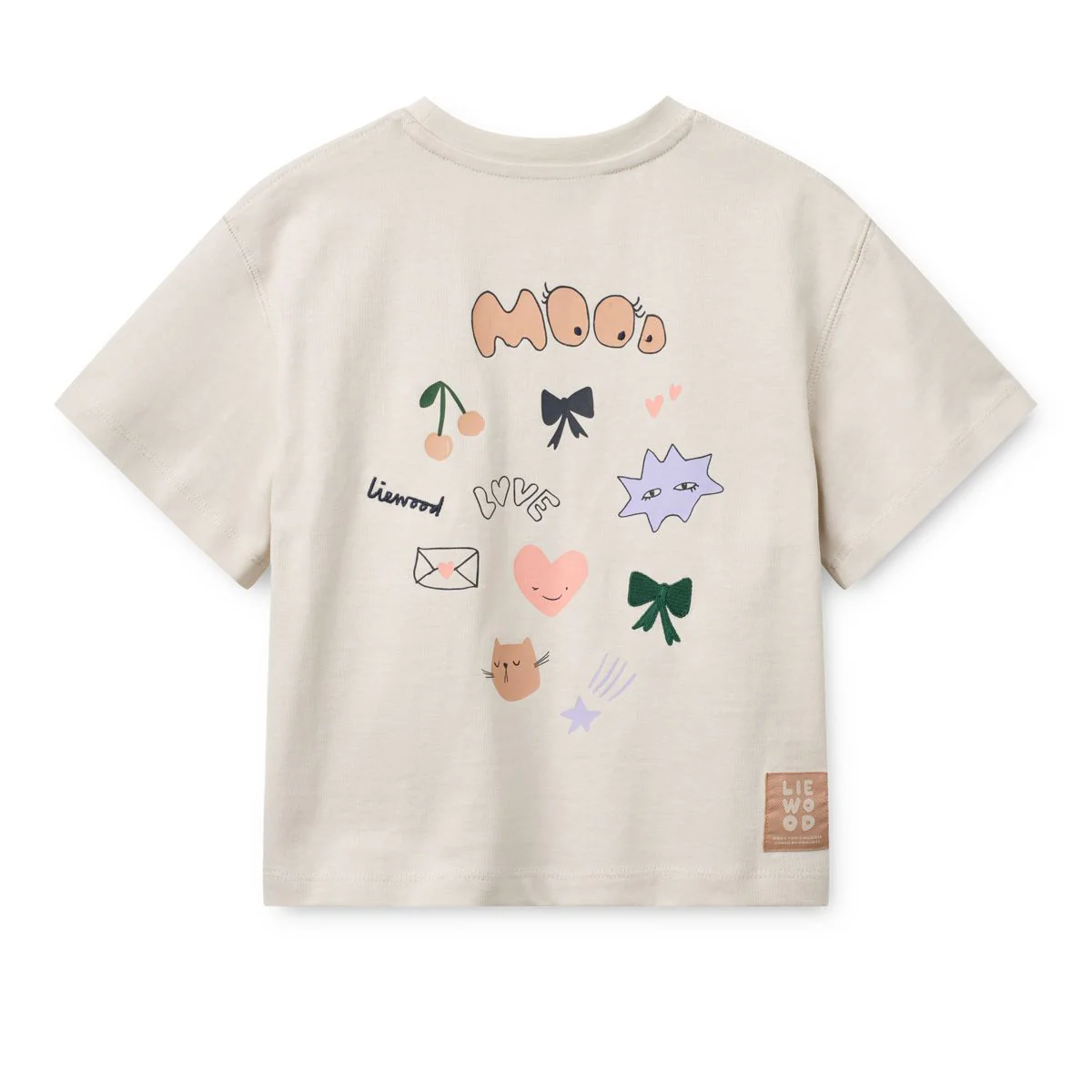 Tyler short-sleeve T-shirt - Mood / Sandy - Image 2