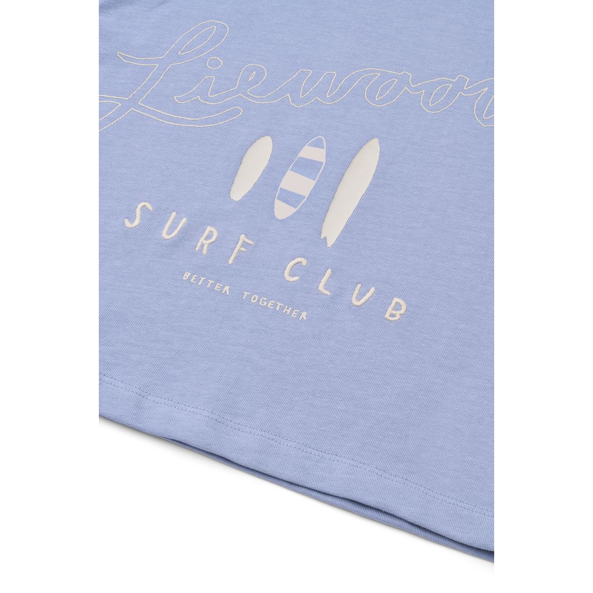Tyler short-sleeve T-shirt - Surf / Dusty lavender - Image 3