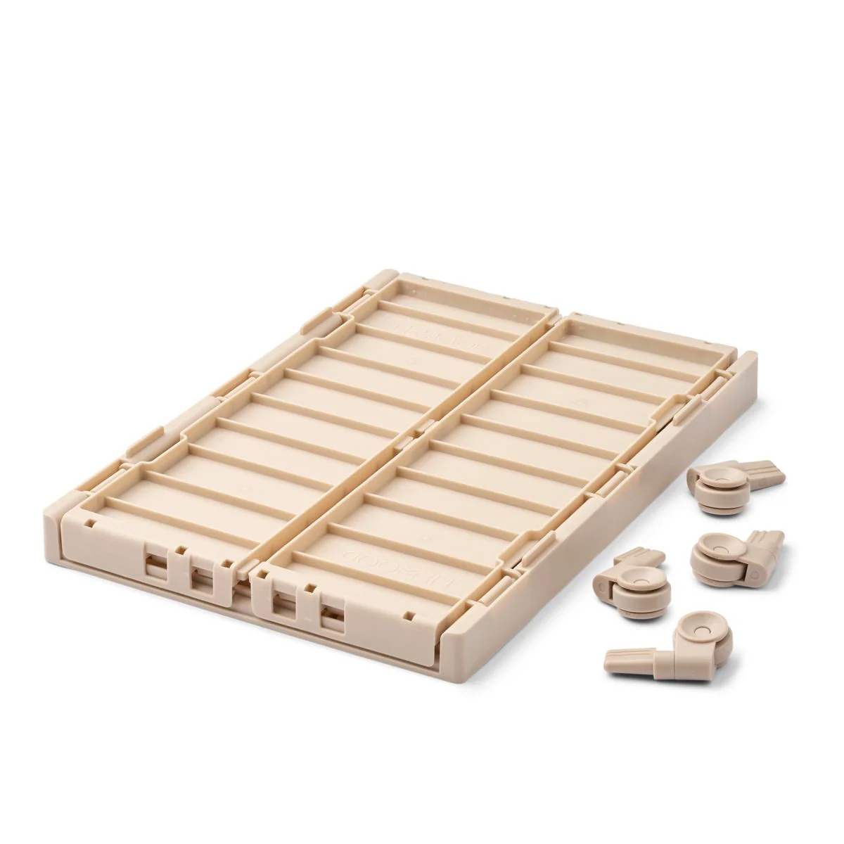 Weston Large Storage Box With Wheels - Sandy - Image 2