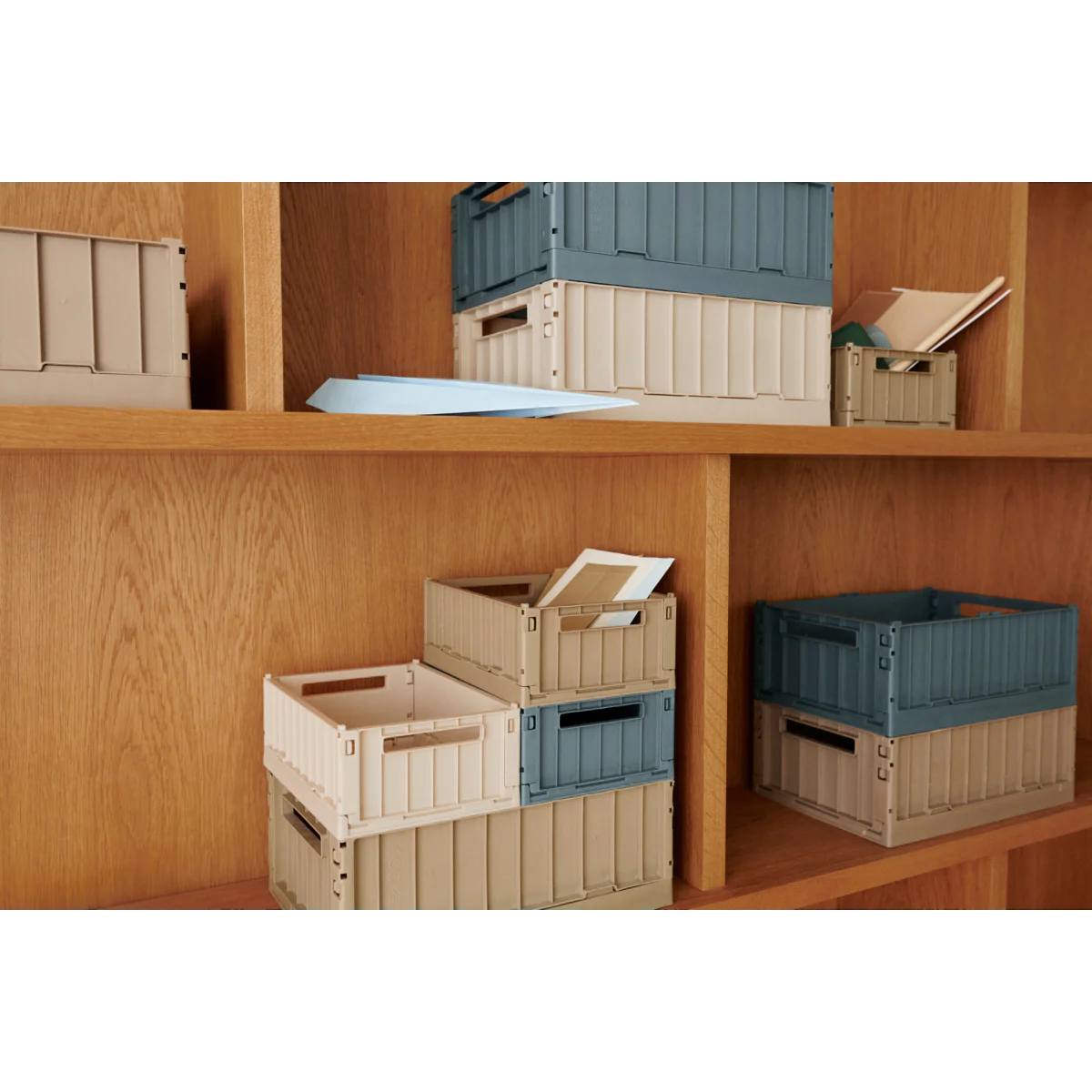 WESTON Medium Storage Box 2-Pack - Oat - Image 6