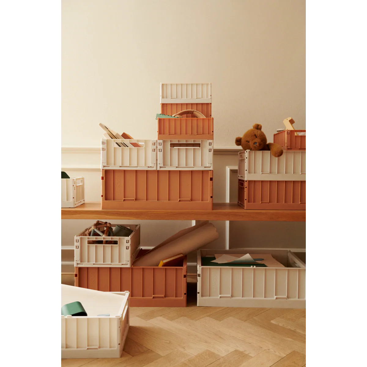 WESTON Medium Storage Box 2-Pack - Tuscany rose - Image 5