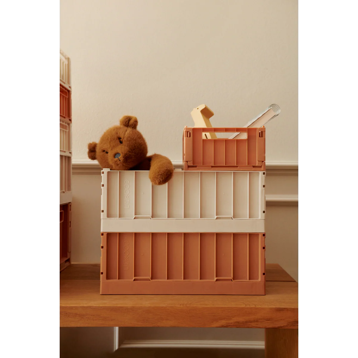 WESTON Medium Storage Box 2-Pack - Tuscany rose - Image 6