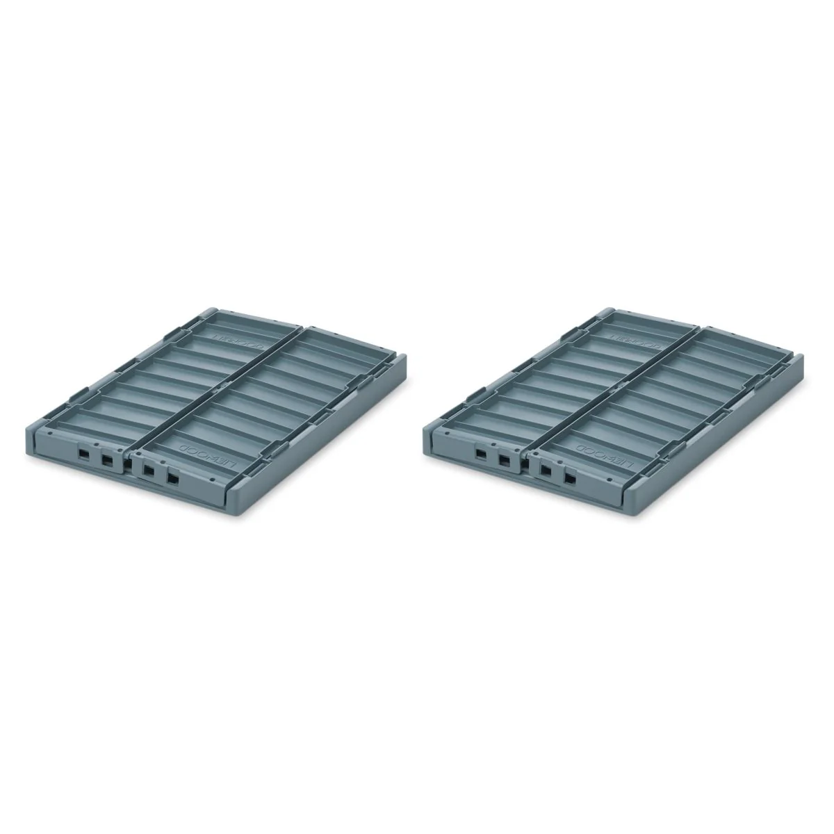 WESTON Medium Storage Box 2-Pack - Whale blue - Image 3