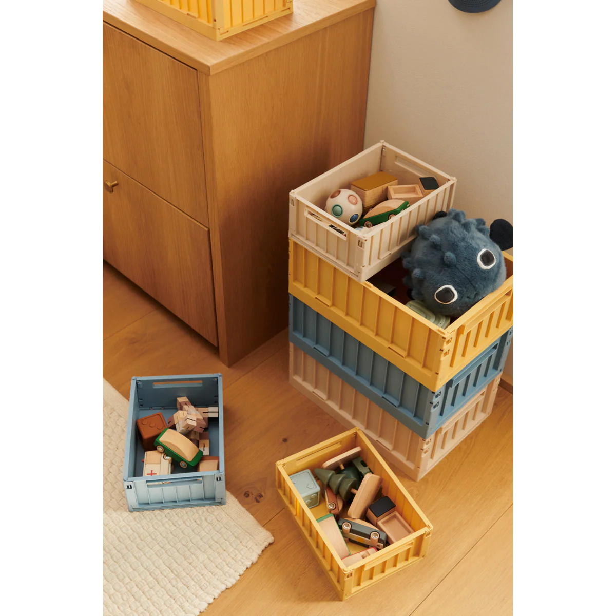 WESTON Small Storage Box 2-Pack - Apple blossom - Image 4