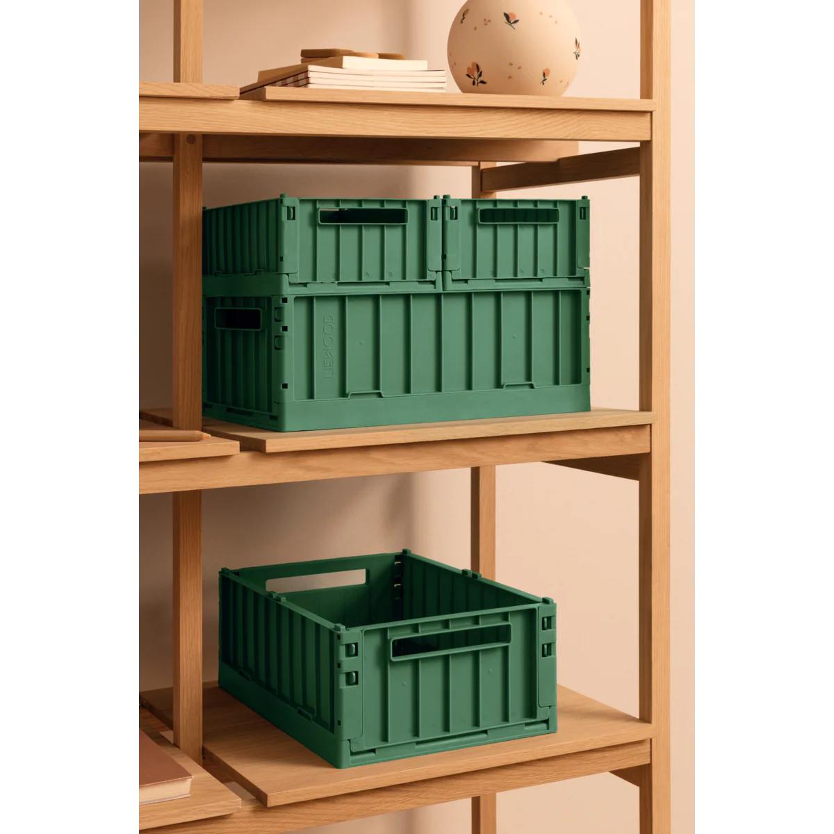WESTON Small Storage Box 2-Pack - Dusty ivy - Image 4