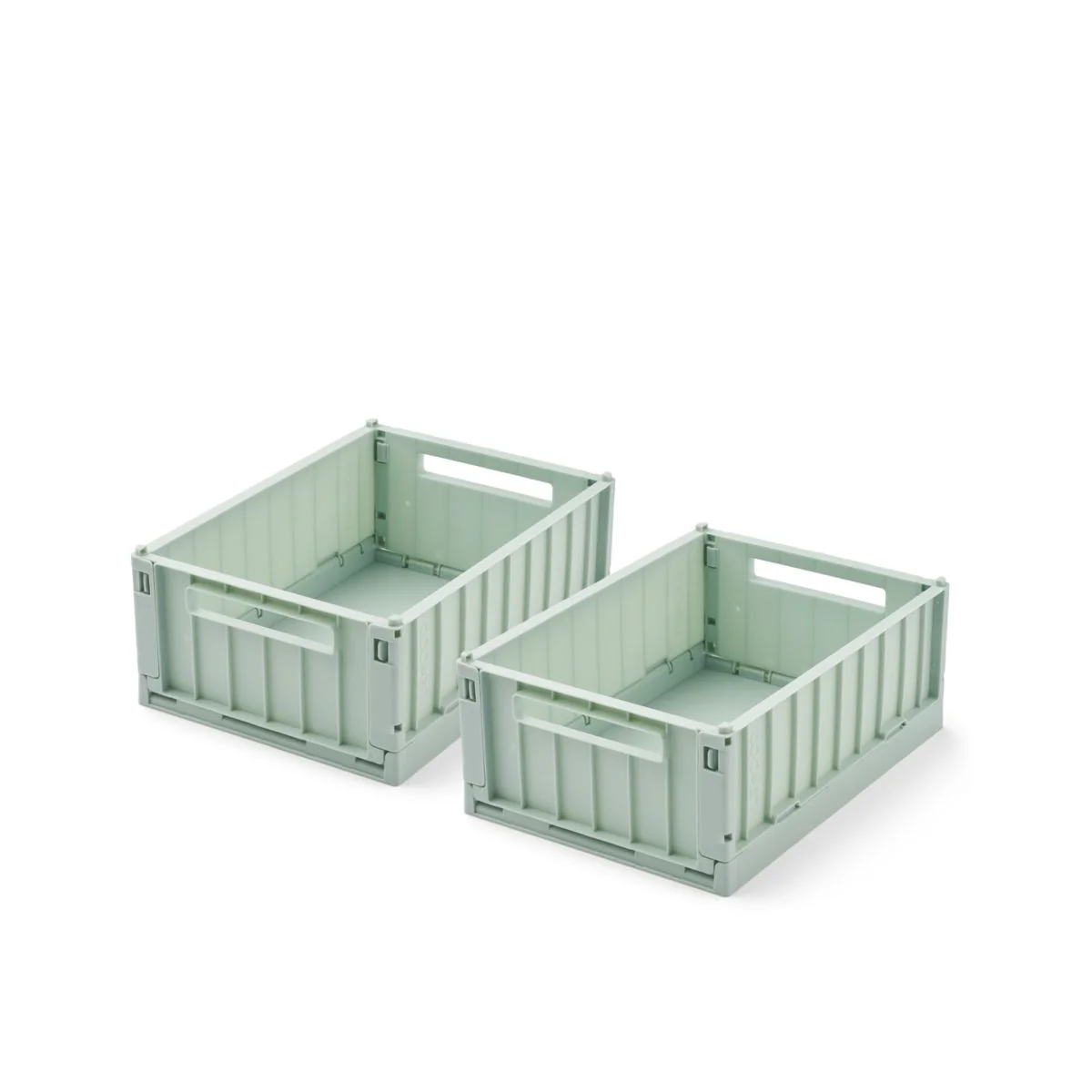 WESTON Small Storage Box 2-Pack - Light Peppermint