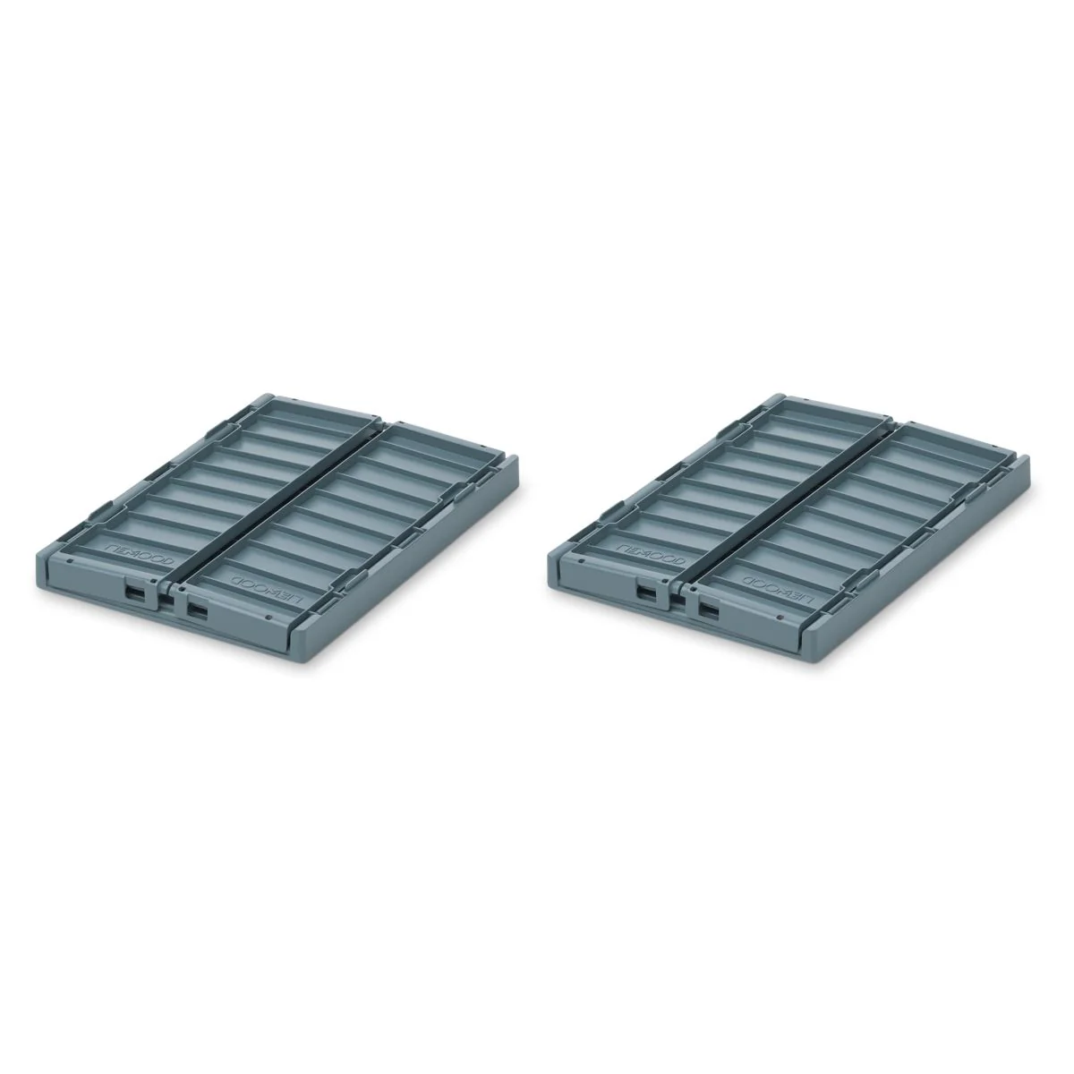 WESTON Small Storage Box 2-Pack - Whale blue - Image 3