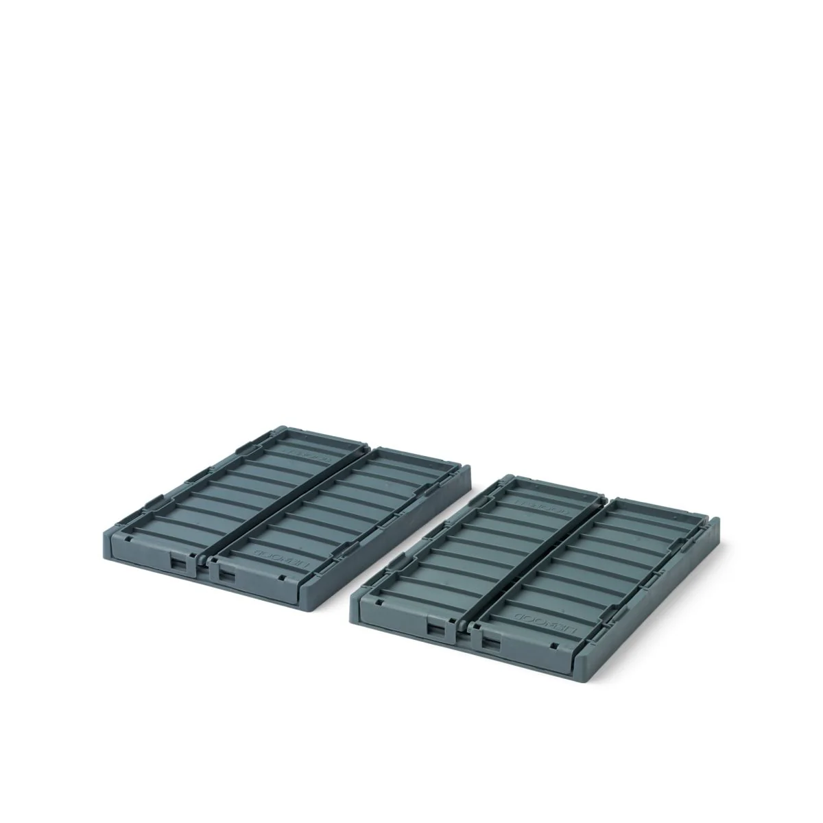WESTON Small Storage Box 2-Pack - Whale blue - Image 4