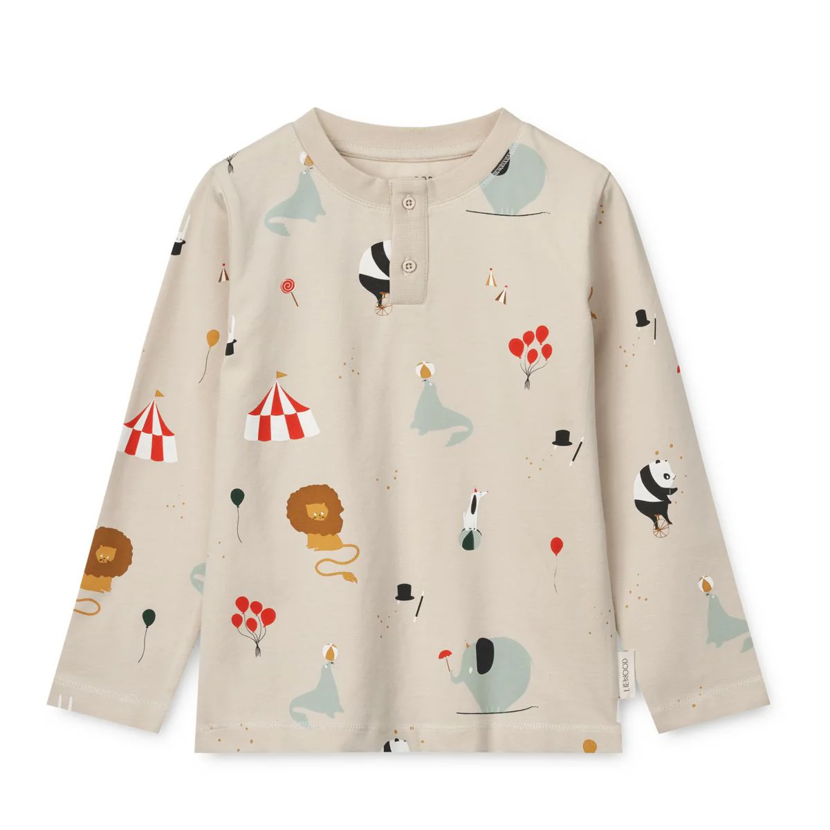 Wilhelm Printed Pyjama Set - Circus / Sandy - Image 2