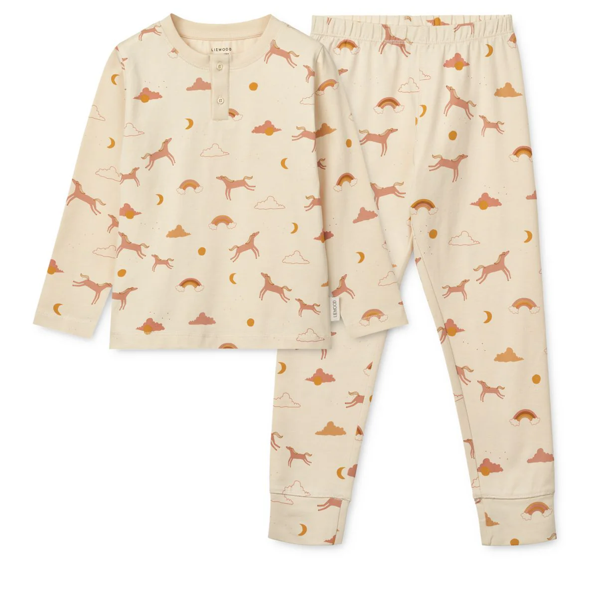Wilhelm Printed Pyjama Set - Dream / Ecru