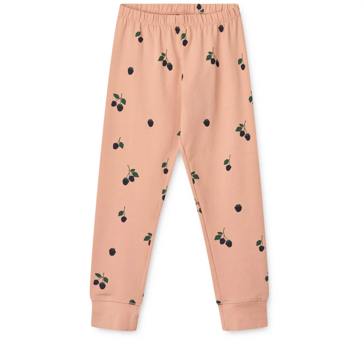 Wilhelm Printed Pyjama Set - Mini Berry / Pale tuscany - Image 3