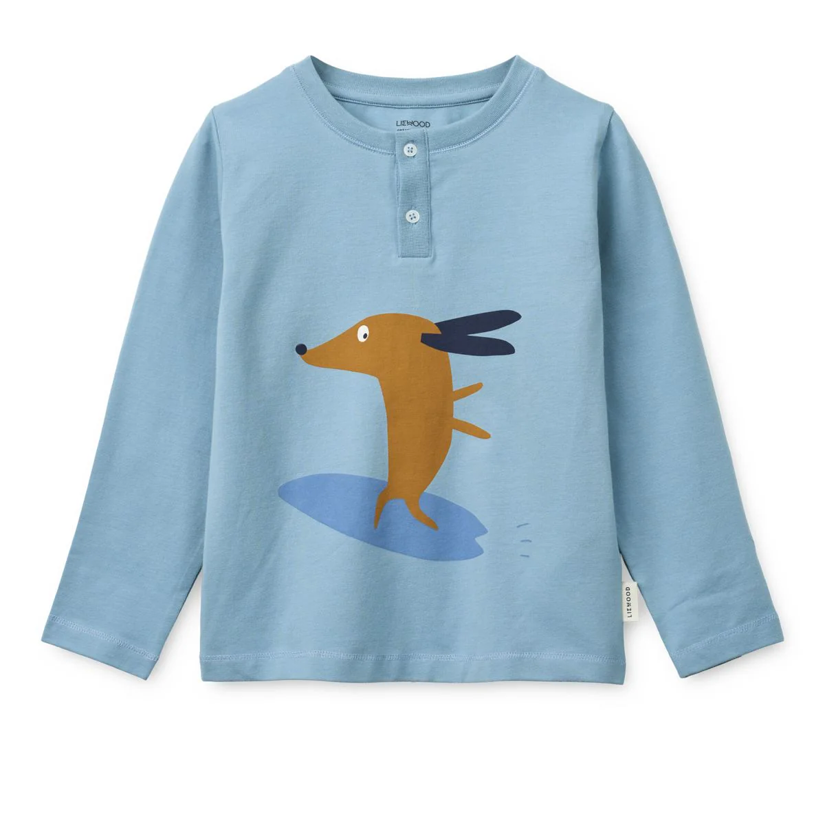 Wilhelm Printed Pyjamas Set - Dog / fun / beach blue / mix - Image 2