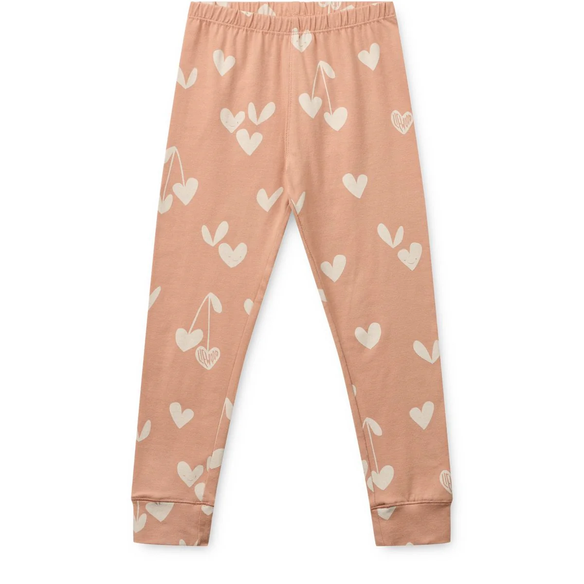 Wilhelm Printed Pyjamas Set - Heart / Sweetheart / Pale tuscany / mix - Image 3