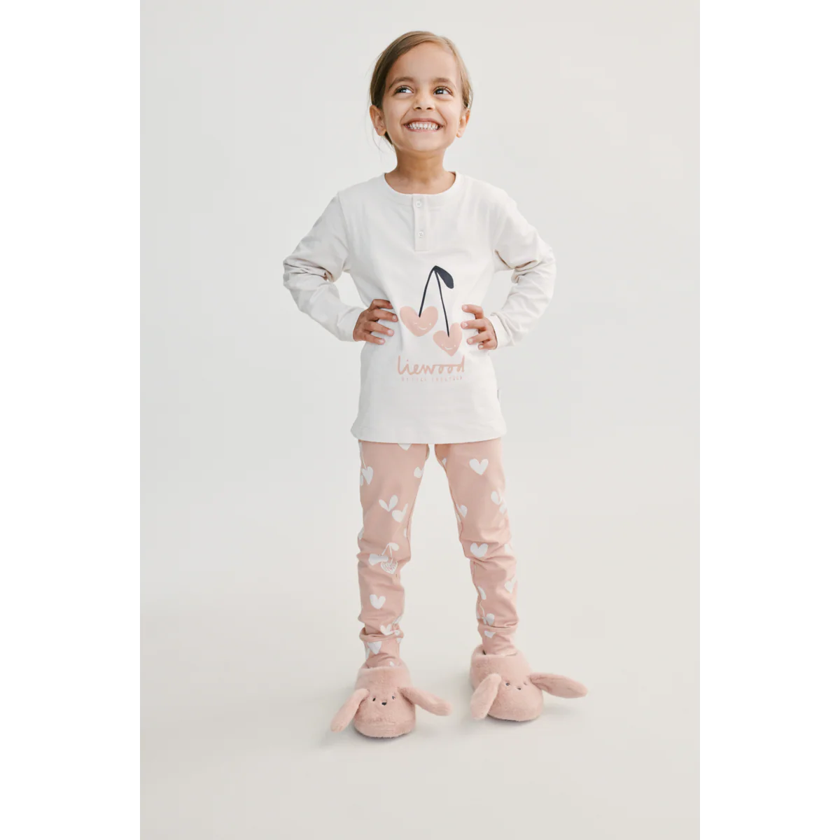 Wilhelm Printed Pyjamas Set - Heart / Sweetheart / Pale tuscany / mix - Image 5