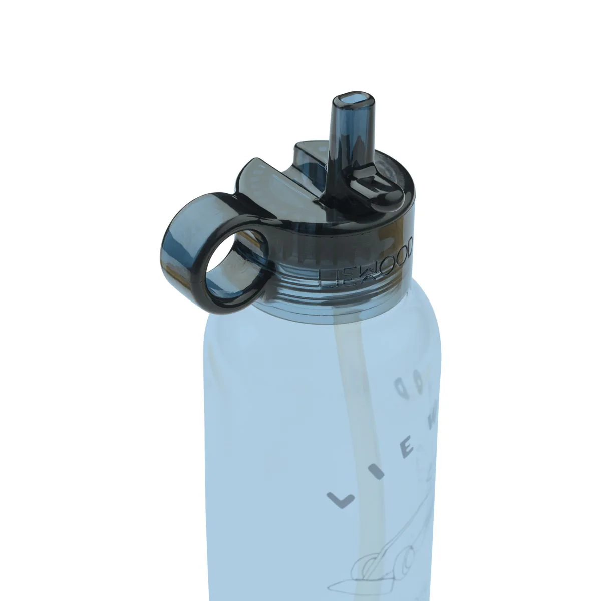 Yang Tritan Water Bottle 500 ml - Race cars / Classic Navy - Image 2