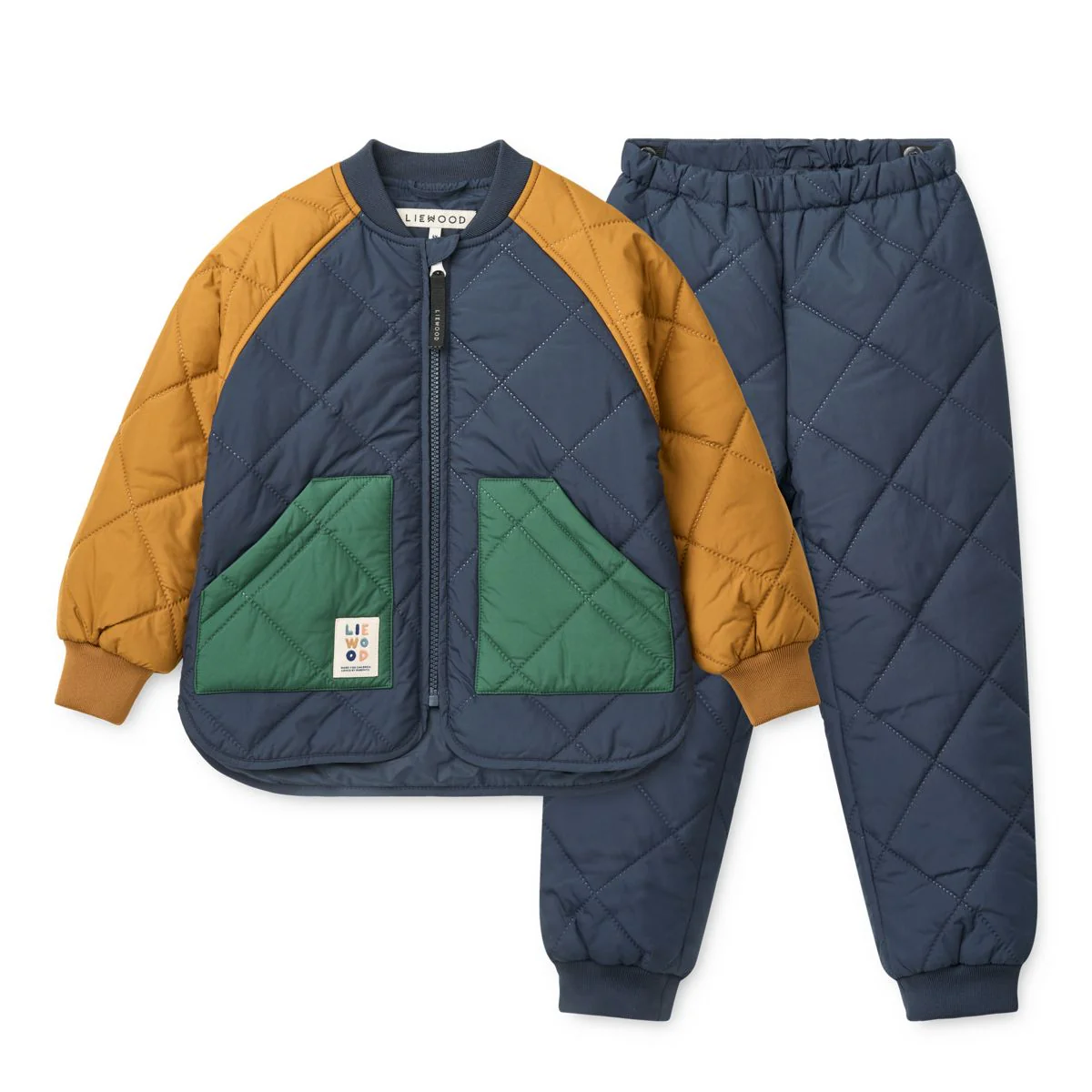 Zella Thermal Set - Classic navy multi mix